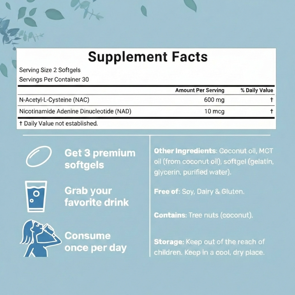 NAC600 & NAD+ Complex